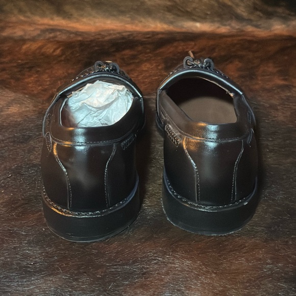 ALLEN EDMONDS Cody Loafers with Tassels, Black Sz 8.5 D New! - Picture 3 of 4
